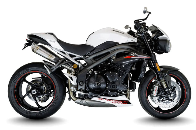 Triumph Speed Triple 1050 S-RS 2016-2020 Titanium GP-R4C exhaust systems image 1