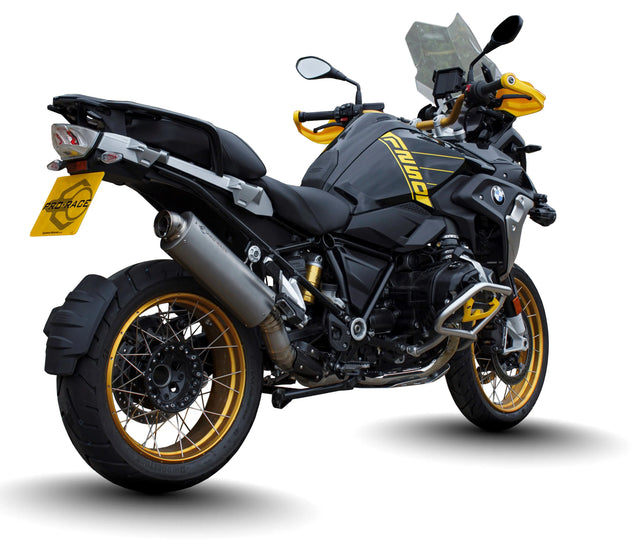 BMW R1200 & R1250 GS 2014-2021 OVAL slip-on exhaust image 0