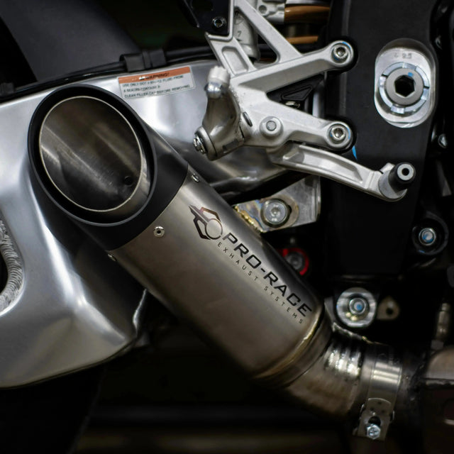 Aprilia Tuono V4 2021-2024 EVO-RS Titanium exhaust (Low Mount) Pro-Race exhaust systems