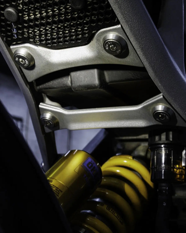 Triumph speed triple 1200 RS/RR 2021-2024 Pillion peg delete kit Pro-Race exhaust systems