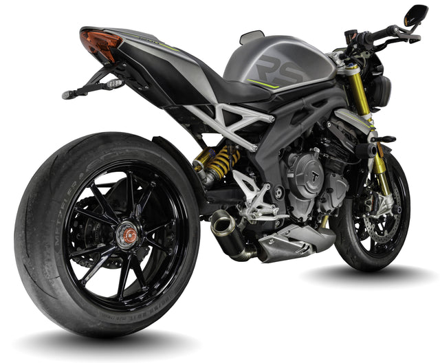 Triumph Speed Triple 1200 RS/RR 2021-2024 GP-R1 Titanium Low Mount Exhaust