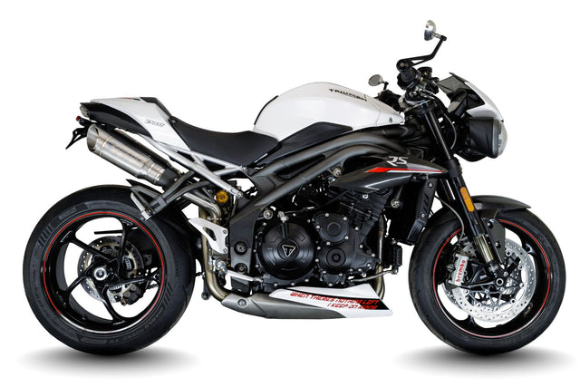 Triumph Speed Triple 1050 S-RS 2016-2020 Titanium GP-R4 exhaust systems image 1