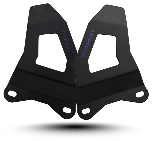 Triumph speed triple 1200 RS/RR 2021-2024 Titanium Heel guards image 1