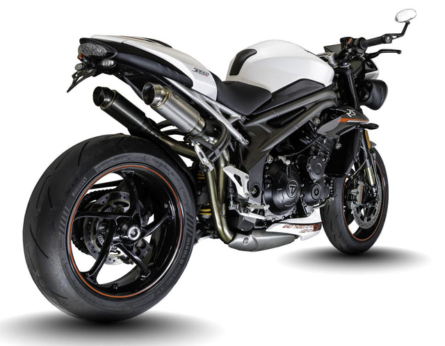 Triumph Speed Triple 1050 S-RS 2016-2020 Titanium GP-R3 exhaust systems image 1
