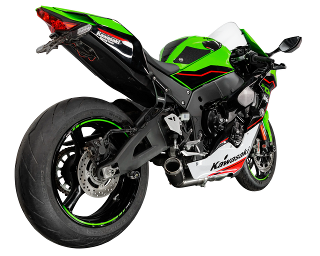 Kawasaki ZX-10R 2021-2025 GP-R2 De-cat exhaust (Low Mount) Pro-Race exhaust systems