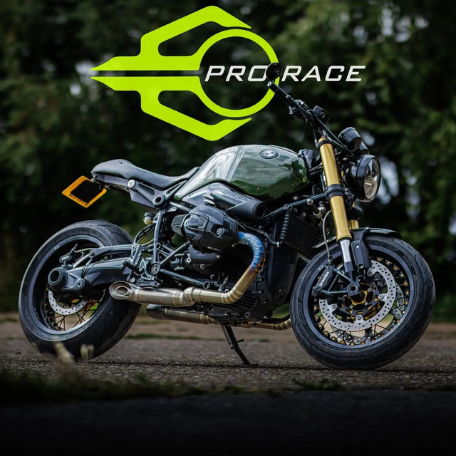 BMW R12 2024-2025 SR-1 Full Titanium Pie-cut Exhaust System image 0