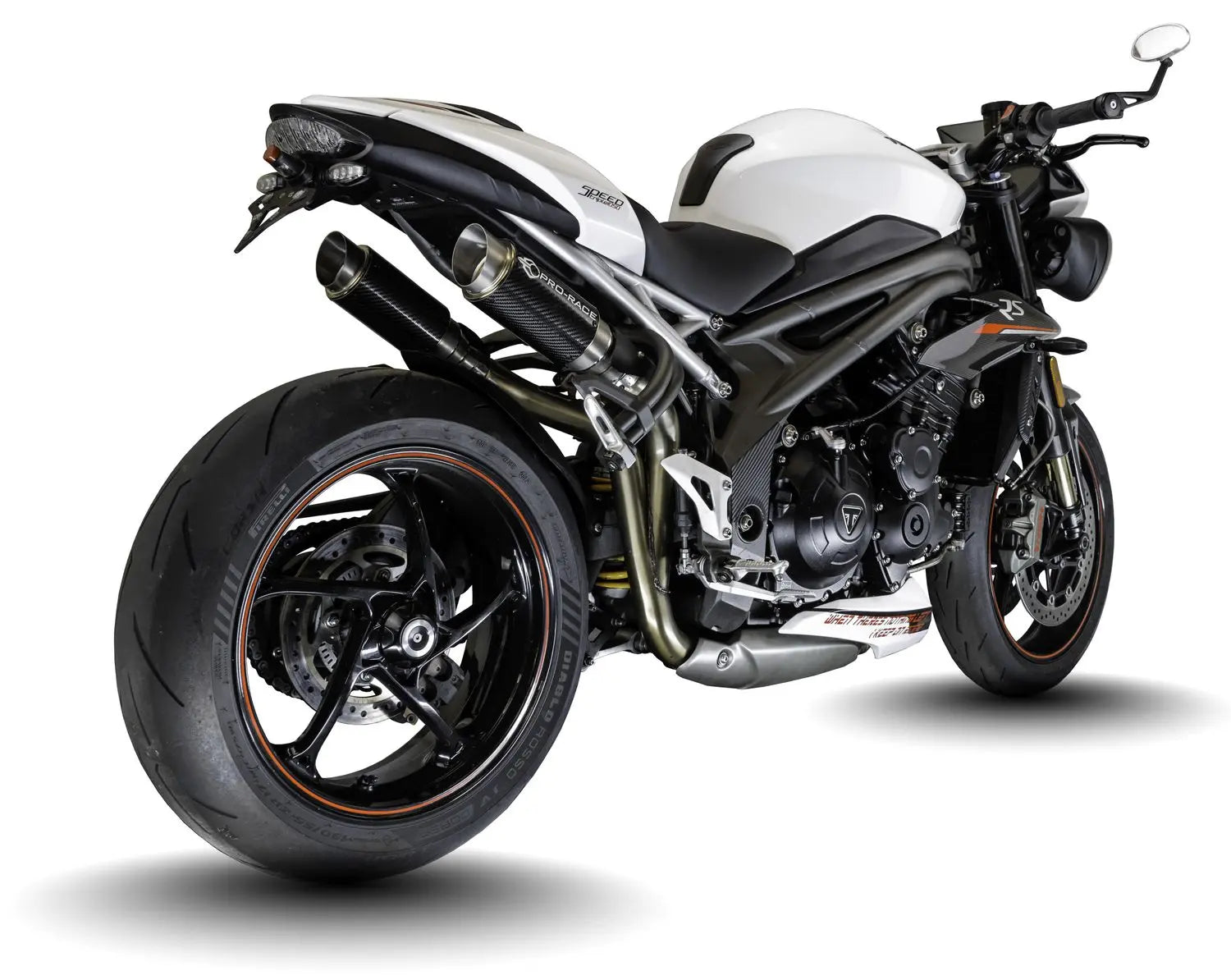 Triumph Speed Triple 1050 S-RS 2016-2020 Titanium GP-R1 exhaust systems image 0