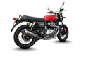 Royal Enfield interceptor 650 2018-2023 CR-1 slip-on exhausts image 0