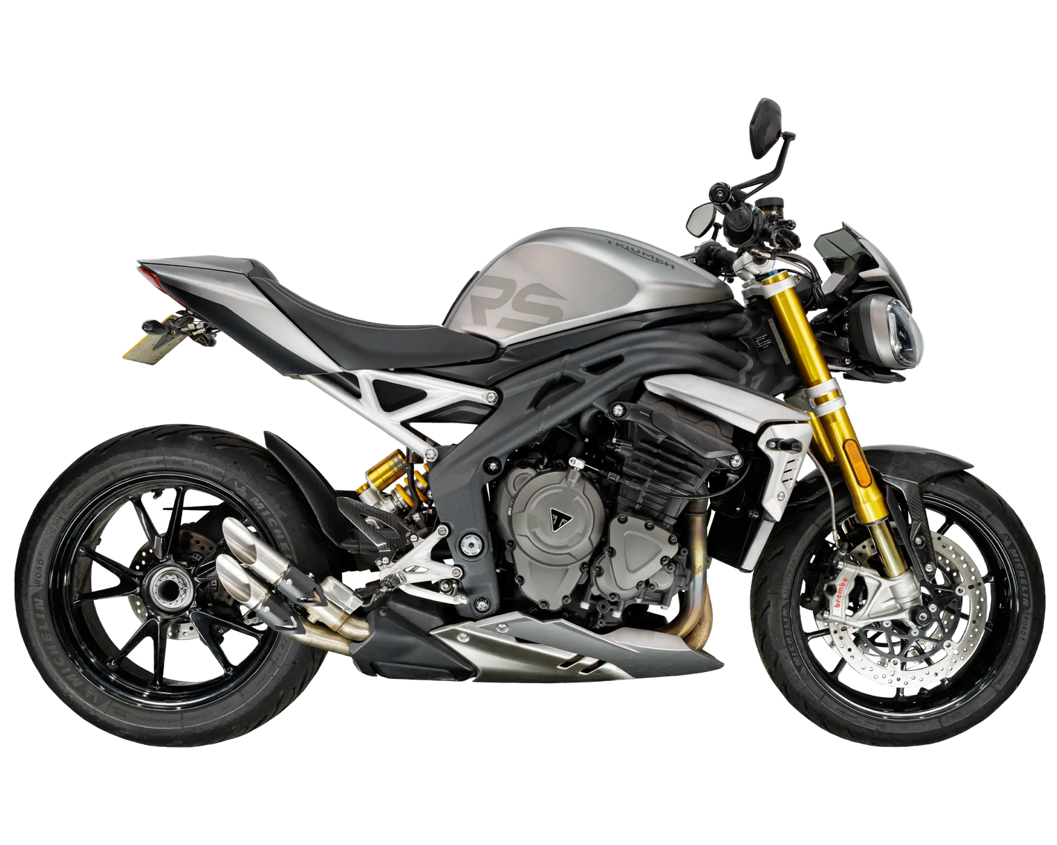 Triumph speed triple 1200 RS 2025 GP-S1 Slash exhaust Pro-Race exhaust systems