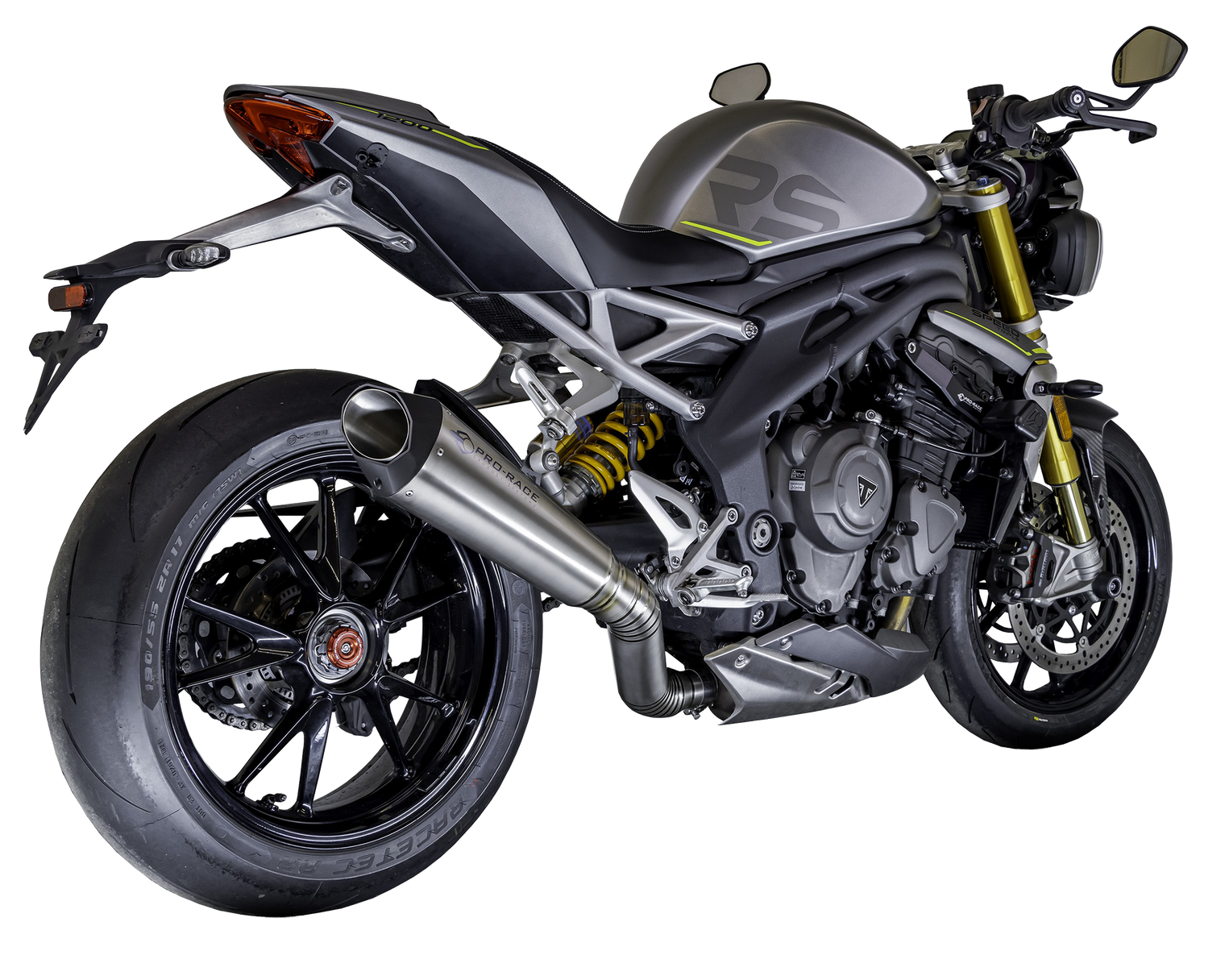 Triumph Speed Triple 1200 RS/RX 2025-2026 EVO-RC Titanium Exhaust