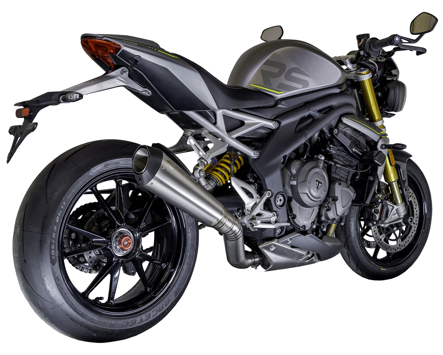 Triumph Speed Triple 1200 RS/RX 2025-2026 EVO-XC Titanium Exhaust