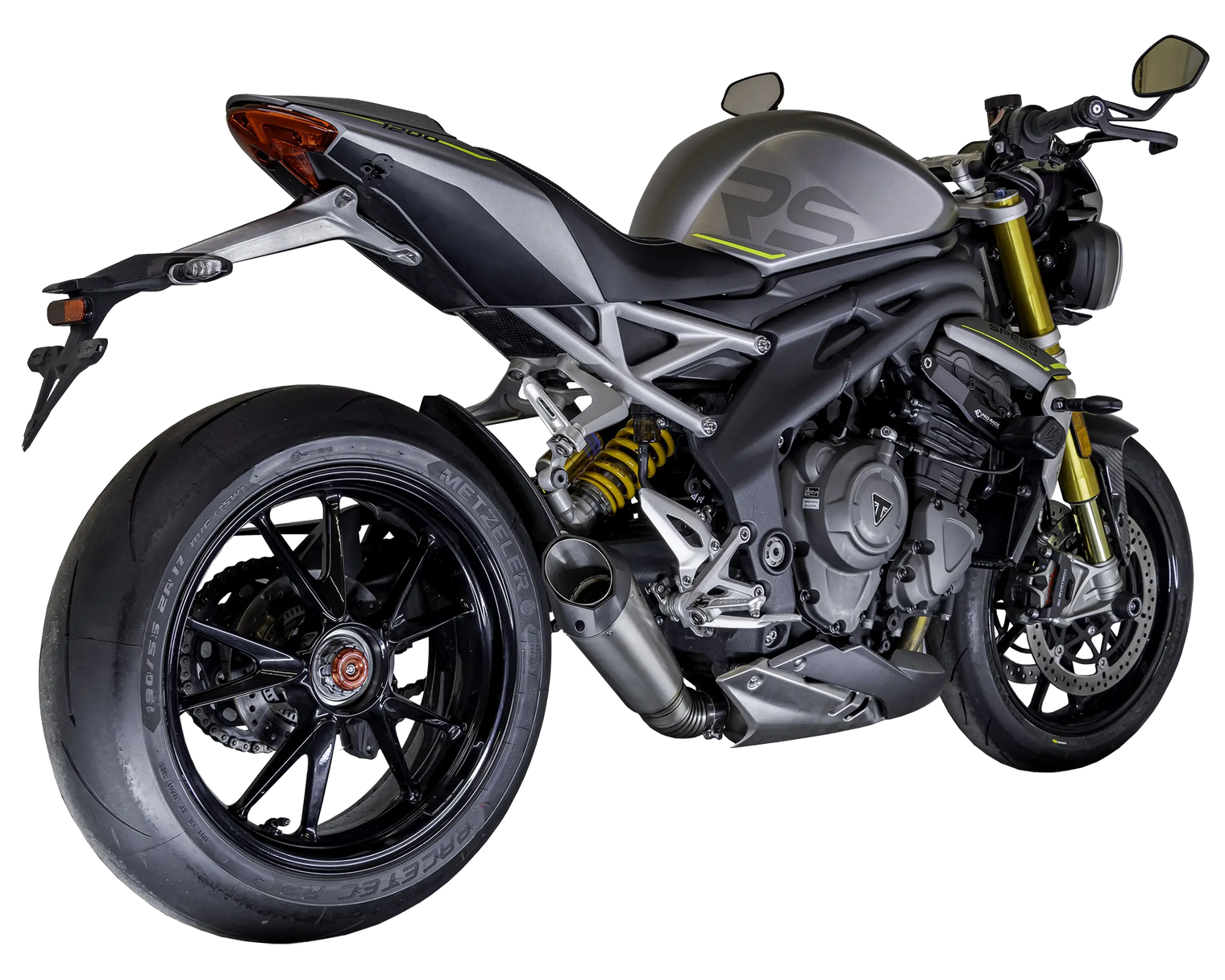 Triumph Speed Triple 1200 RS/RX 2025-2026 EVO-RC Titanium Exhaust (Low Mount) Pro-Race exhaust systems