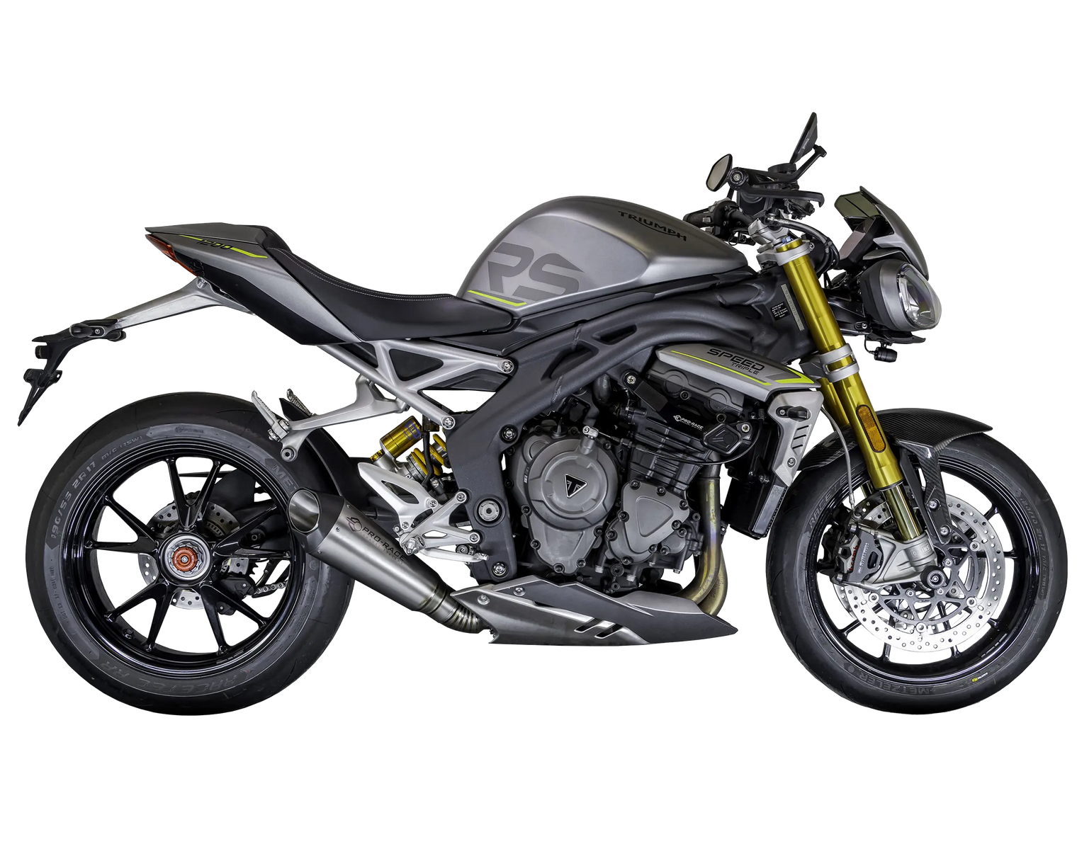 Triumph Speed Triple 1200 RS/RX 2025-2026 EVO-RC Titanium Exhaust (Low Mount) Pro-Race exhaust systems