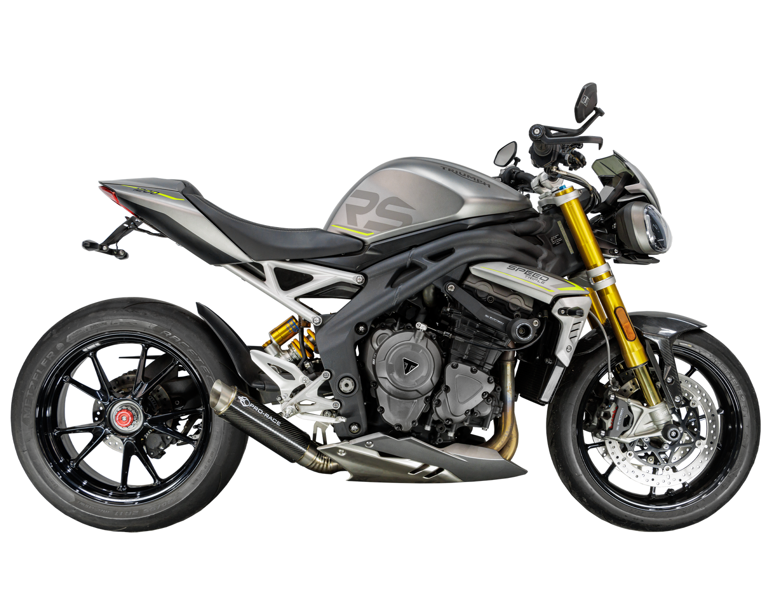Triumph Speed Triple 1200 RS/RX 2025-2026 GP-R1L Titanium Exhaust (Low Mount)
