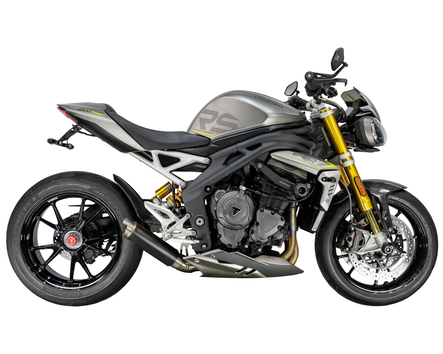 Triumph Speed Triple 1200 RS/RX 2025-2026 GP-R1L Titanium Exhaust (Low Mount)