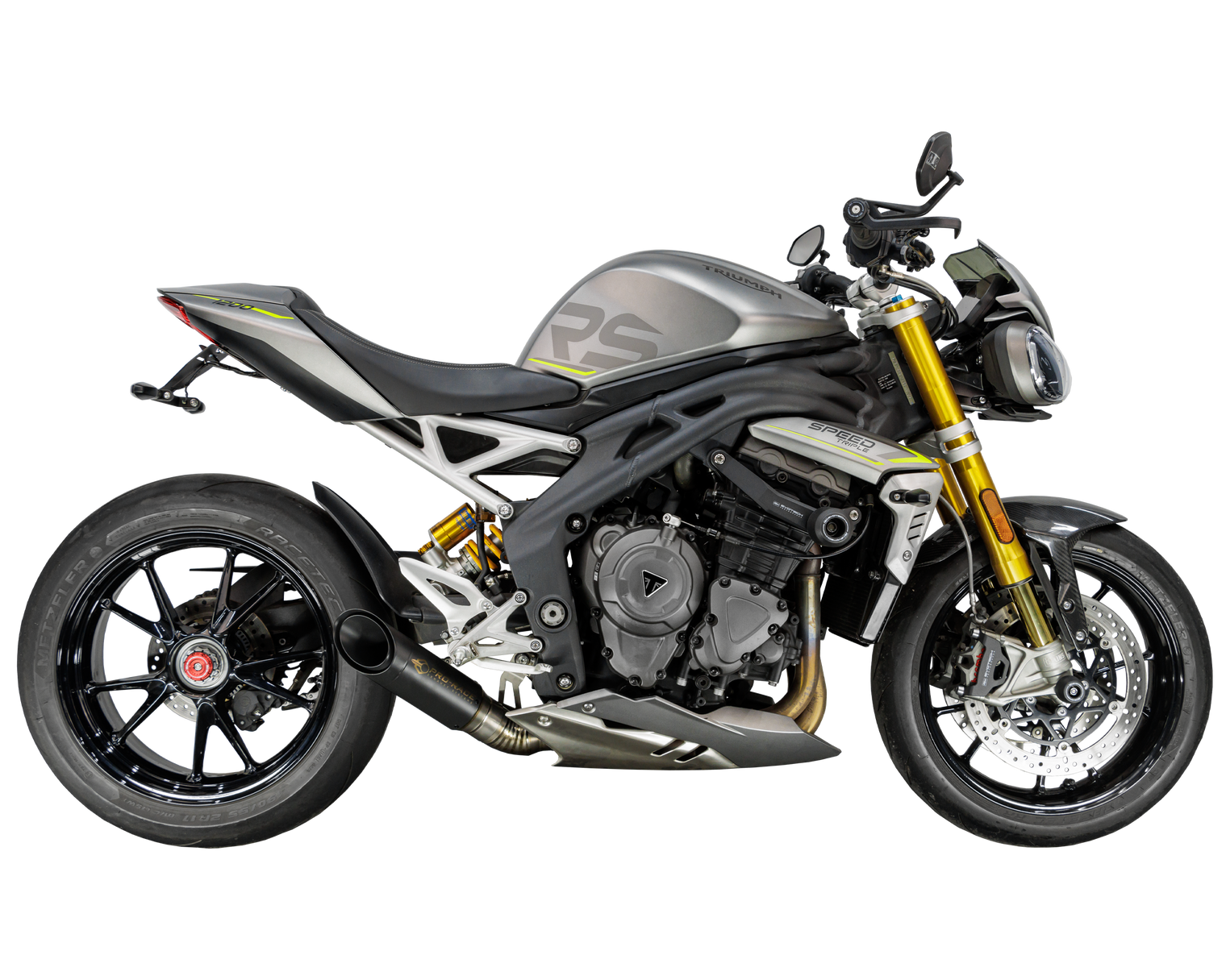 Triumph Speed Triple 1200 RS/RX 2025-2026 GP-R4 Titanium Exhaust (Low Mount)