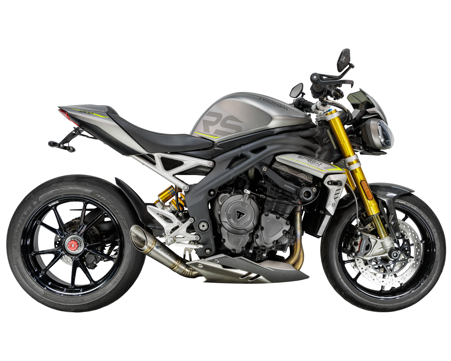 Triumph Speed Triple 1200 RS/RX 2025-2026 GP-R4C Titanium Exhaust (Low Mount)
