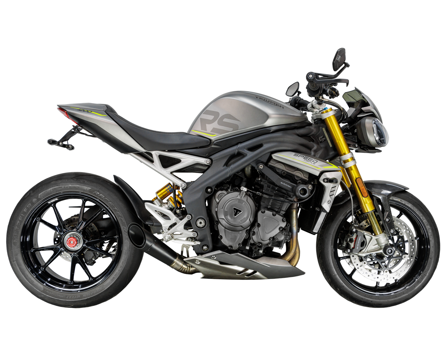 Triumph Speed Triple 1200 RS/RX 2025-2026 GP-R4C Titanium Exhaust (Low Mount)