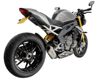Triumph speed triple 1200 RS/RX 2025-2026 TRI-OVAL Titanium exhaust (low mount)