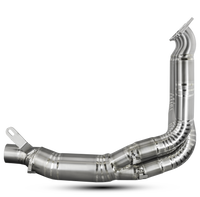Triumph speed triple 1200 RS/RR 2021-2024 Pie-Cut titanium Headers image 8