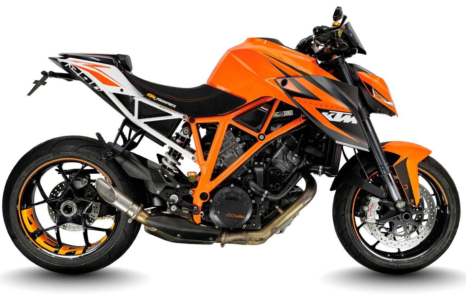 KTM Super Duke 1290 R 2014-2019 GP-S1 exhaust system image 8