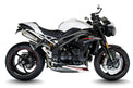 Triumph Speed Triple 1050 S-RS 2016-2020 Titanium GP-R4C exhaust systems image 1