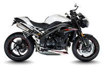 Triumph Speed Triple 1050 S-RS 2016-2020 Titanium GP-R4C exhaust systems image 1