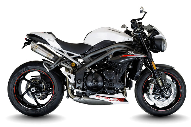 Triumph Speed Triple 1050 S-RS 2016-2020 Titanium GP-R4C exhaust systems image 1