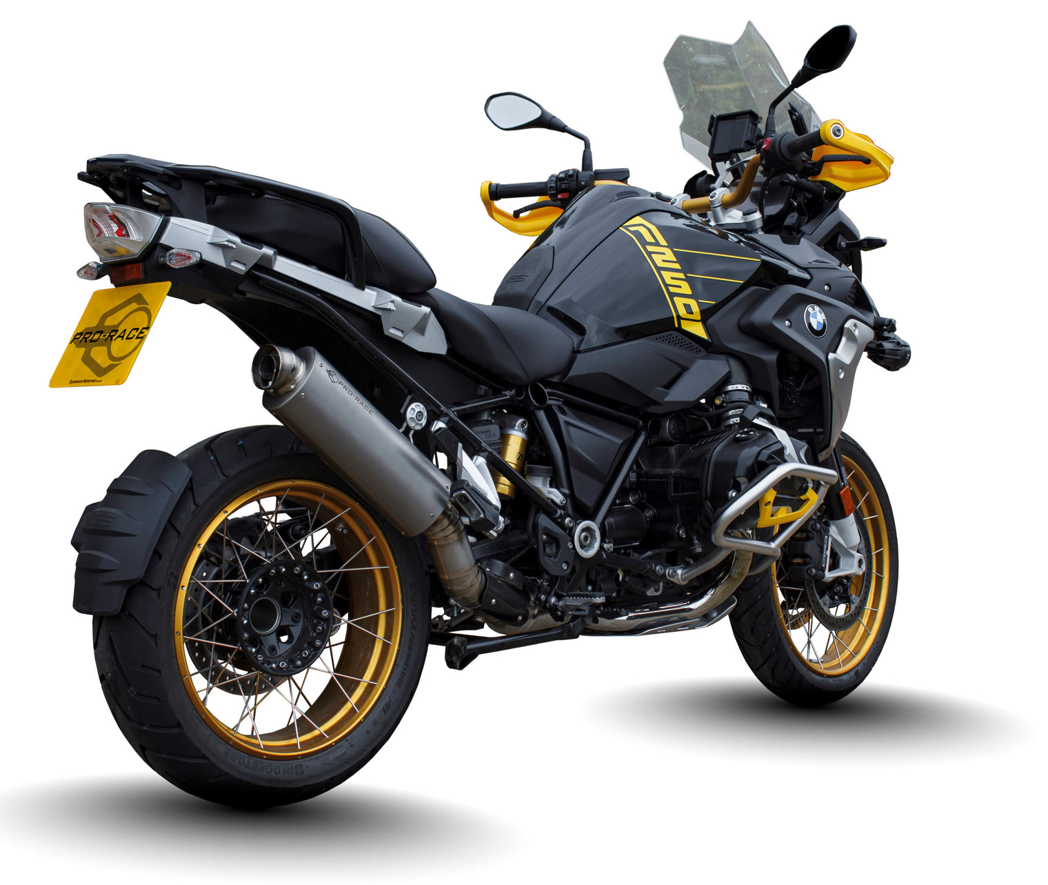 BMW R1200 & R1250 GS 2014-2021 OVAL slip-on exhaust image 0