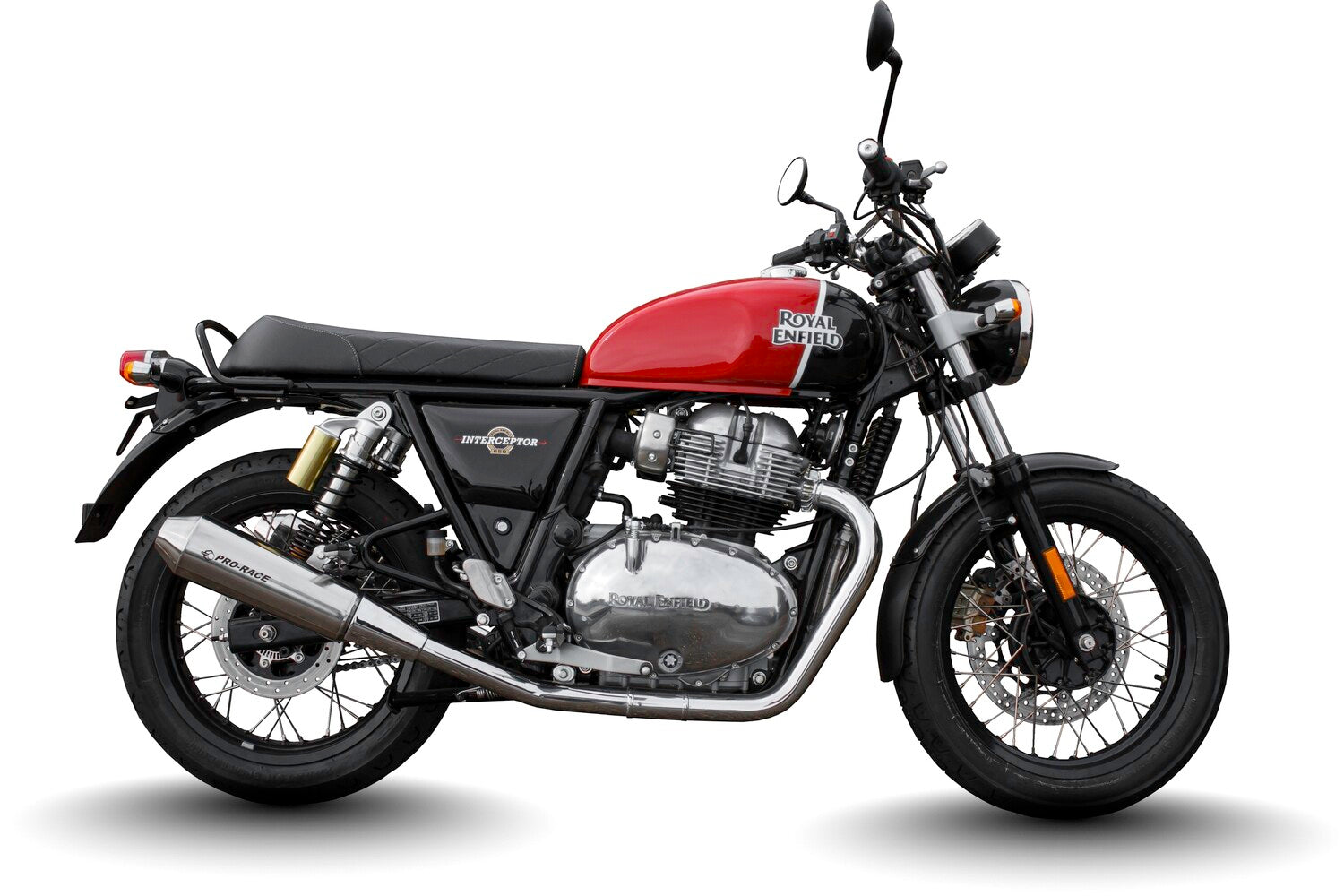 Royal Enfield continental GT 650 2019-2023 CR-1 slip-on exhaust image 1