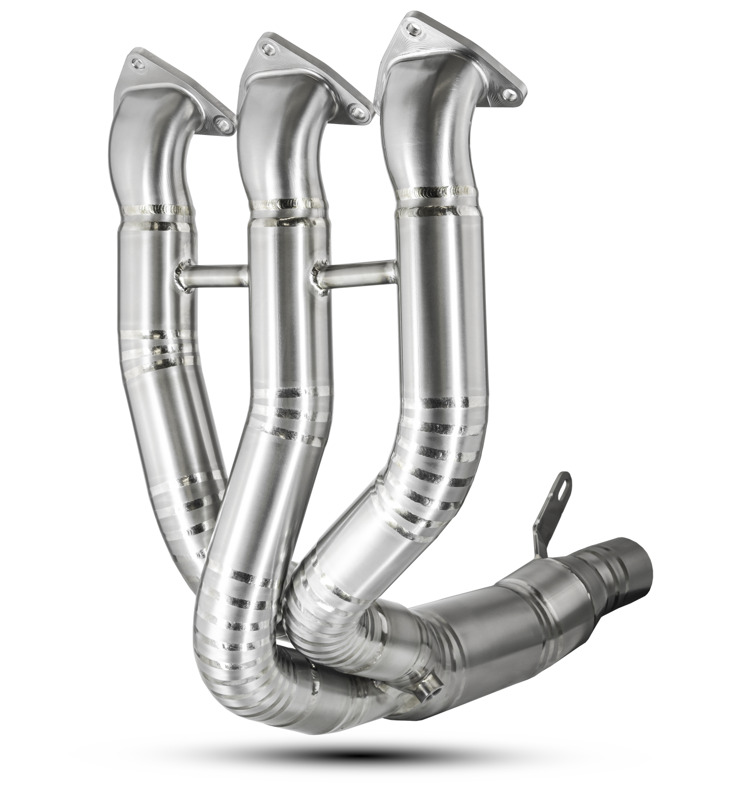 Triumph speed triple 1200 RS/RR 2021-2024 Pie-Cut titanium Headers image 1