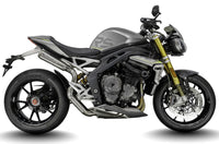 Triumph Speed Triple 1200 RS 2021-2024 GP-RC1 Titanium under-seat exhaust image 1