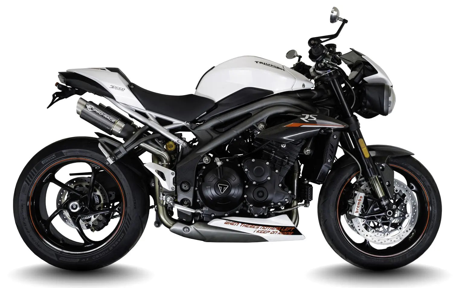 Triumph Speed Triple 1050 S-RS 2016-2020 Titanium GP-R1 exhaust systems image 3