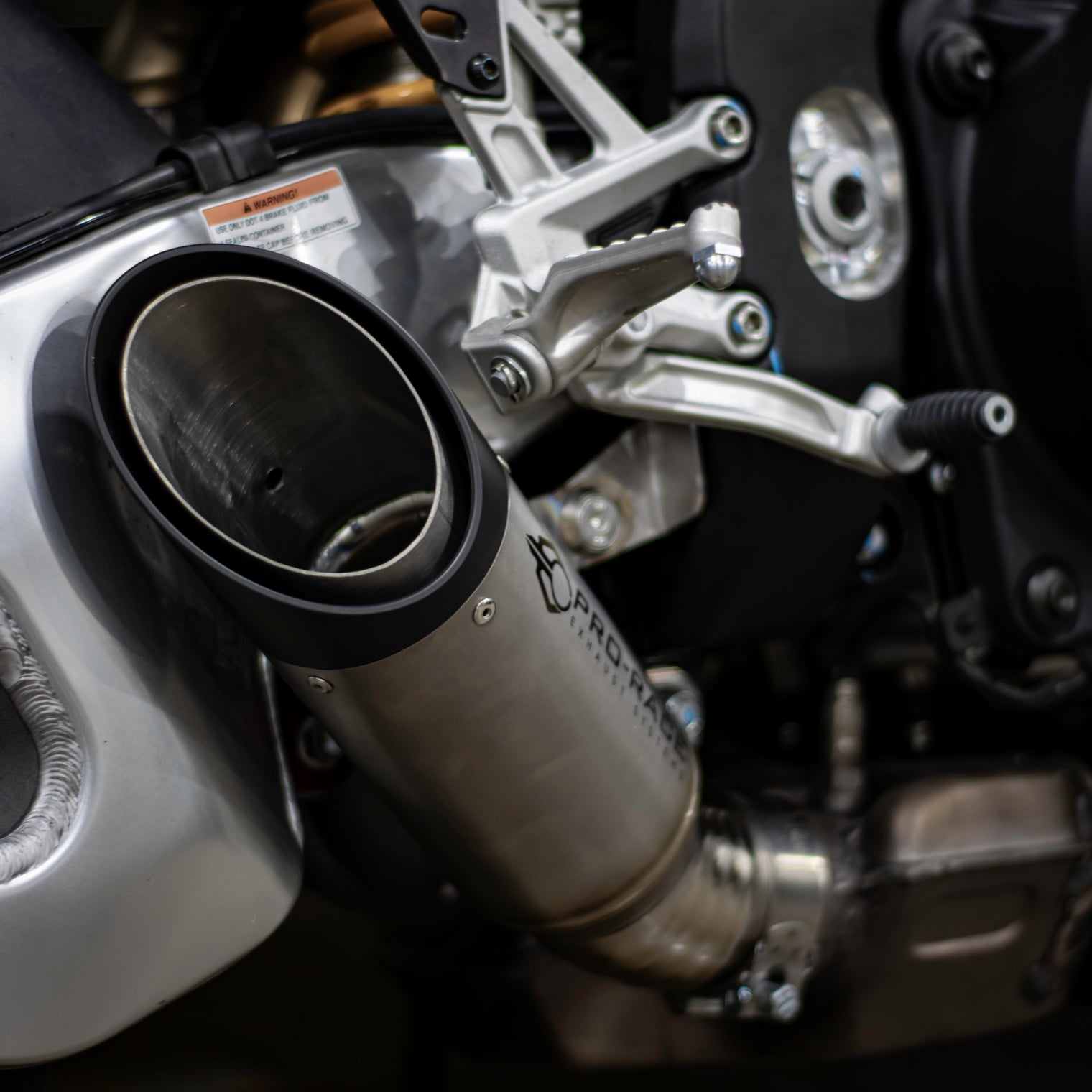 Aprilia RSV4 2021-2024 EVO-RS Titanium exhaust (Low Mount)