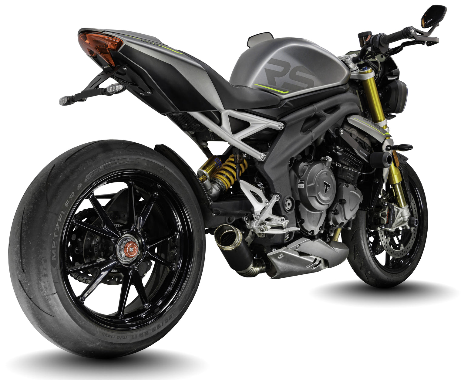 Triumph Speed Triple 1200 RS/RR 2021-2024 GP-R3 Titanium Low Mount Exhaust