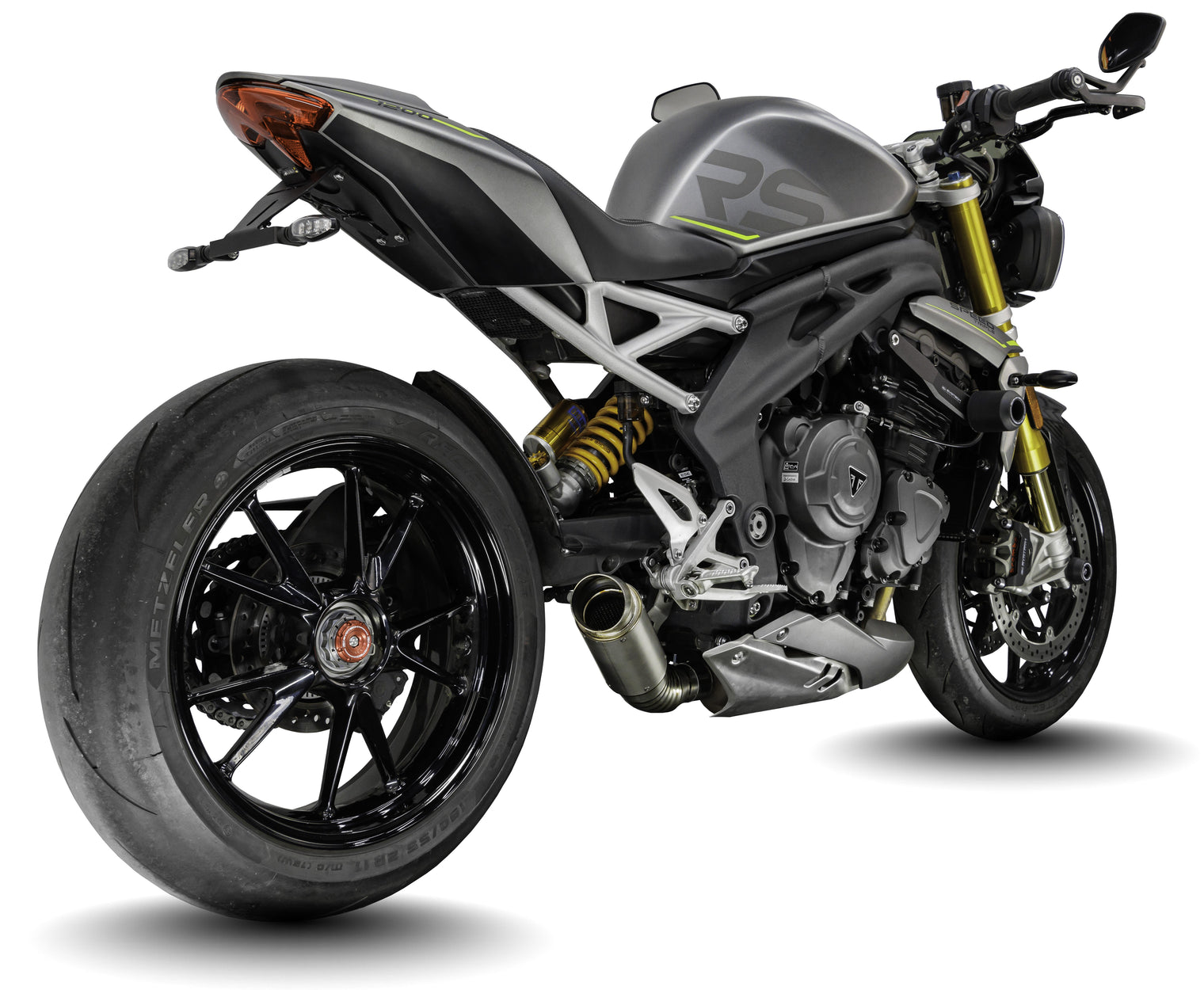 Triumph Speed Triple 1200 RS/RR 2021-2024 GP-R3 Titanium Low Mount Exhaust