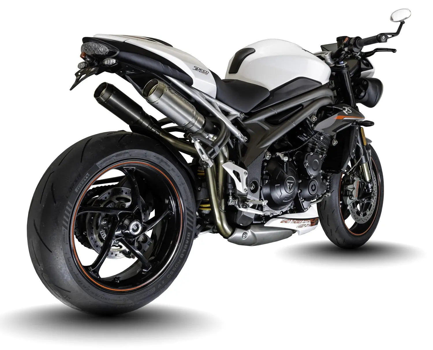Triumph Speed Triple 1050 S-RS 2016-2020 Titanium GP-R2 exhaust systems image 1