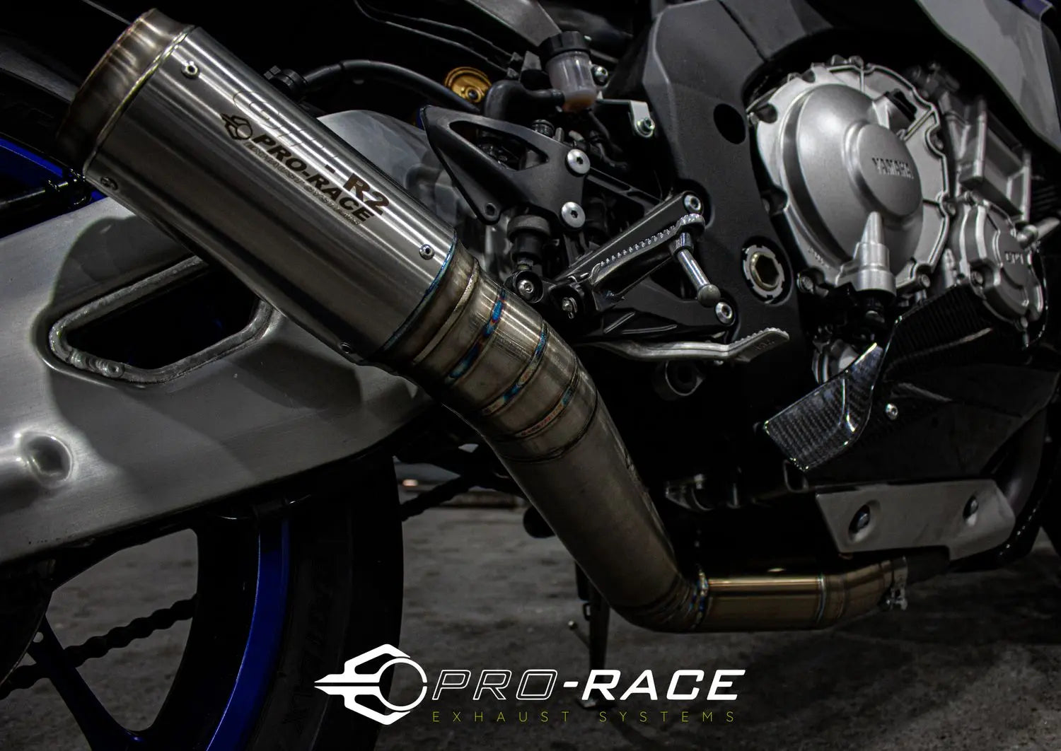 Yamaha MT-10 2022-2024 GP-R2 De-cat exhaust Pro-Race exhaust systems