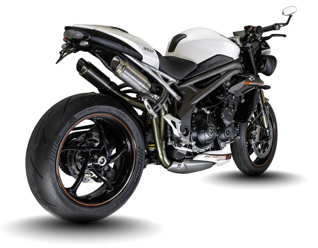 Triumph Speed Triple 1050 S-RS 2016-2020 Titanium GP-R1 exhaust systems image 1