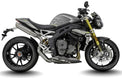 Triumph Speed Triple 1200 RS 2021-2024 GP-R1L Titanium under-seat exhaust image 3