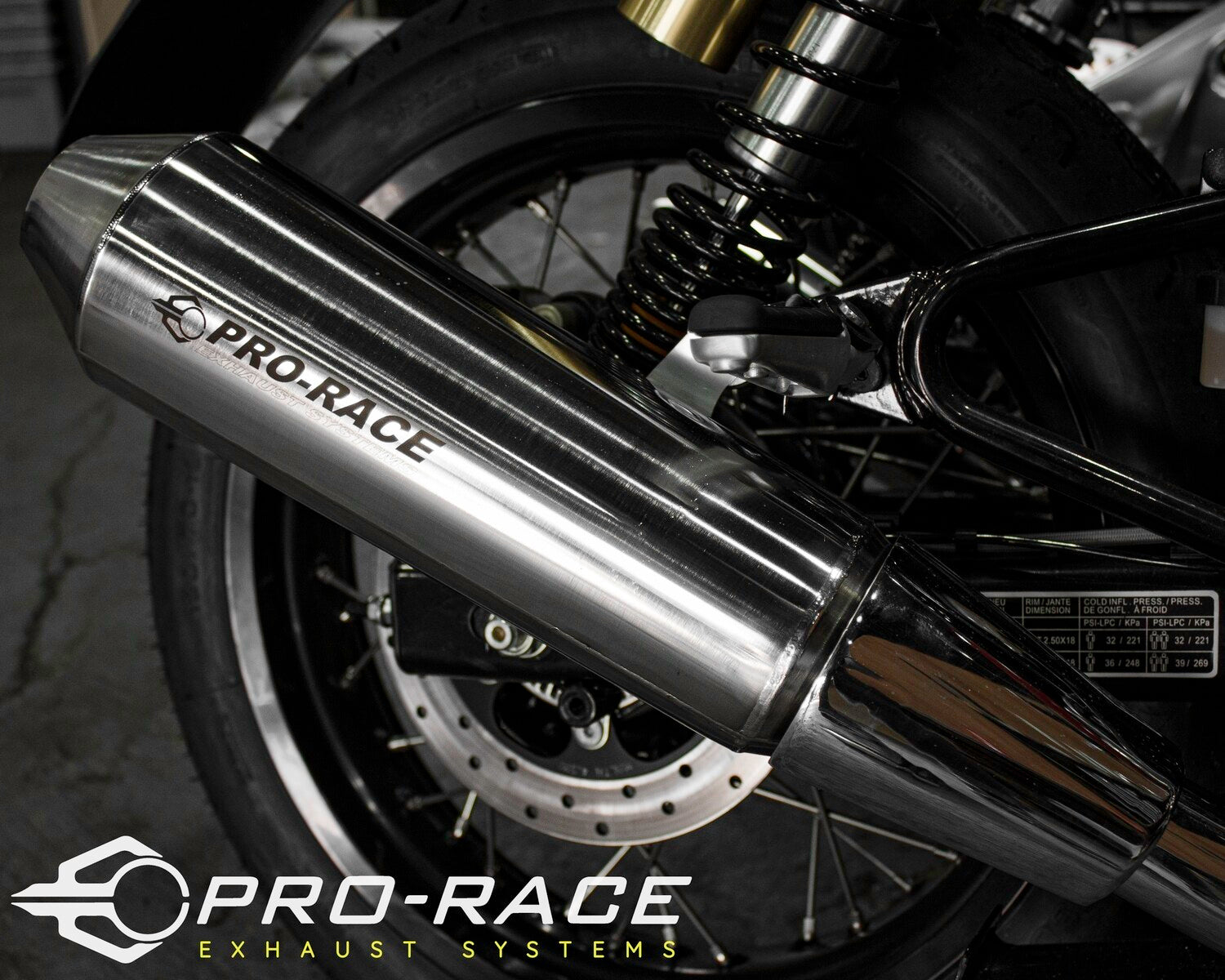 Royal Enfield interceptor 650 2018-2023 CR-1 slip-on exhausts image 2