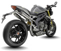 Triumph Speed Triple 1200 RS 2021-2024 GP-R1 Titanium under-seat exhaust system image 1