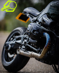 BMW R12 Nine-T 2024-2025 SR-1 Full Titanium Pie-cut Exhaust System image 5