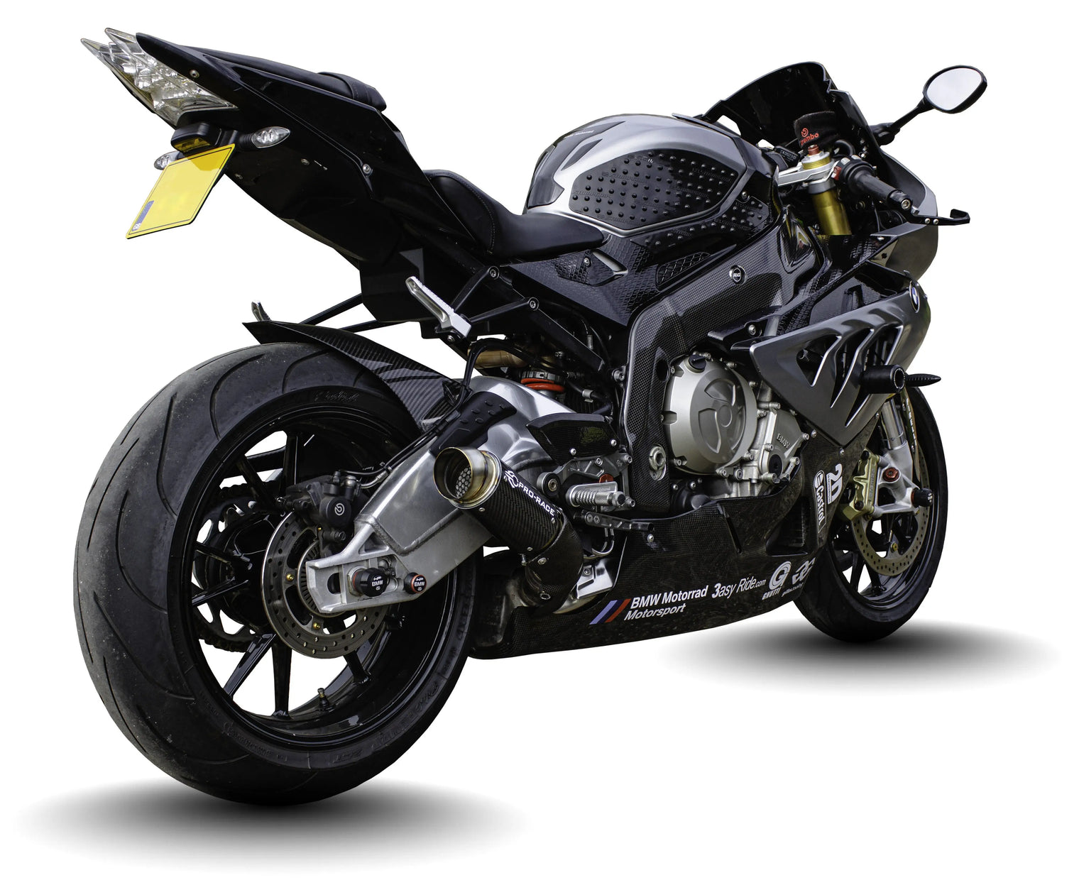 BMW S1000RR 2009-2014 GP-R3 slip-on exhaust image 1