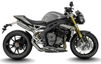 Triumph Speed Triple 1200 RS 2021-2024 GP-R3 Titanium under-seat exhaust image 3