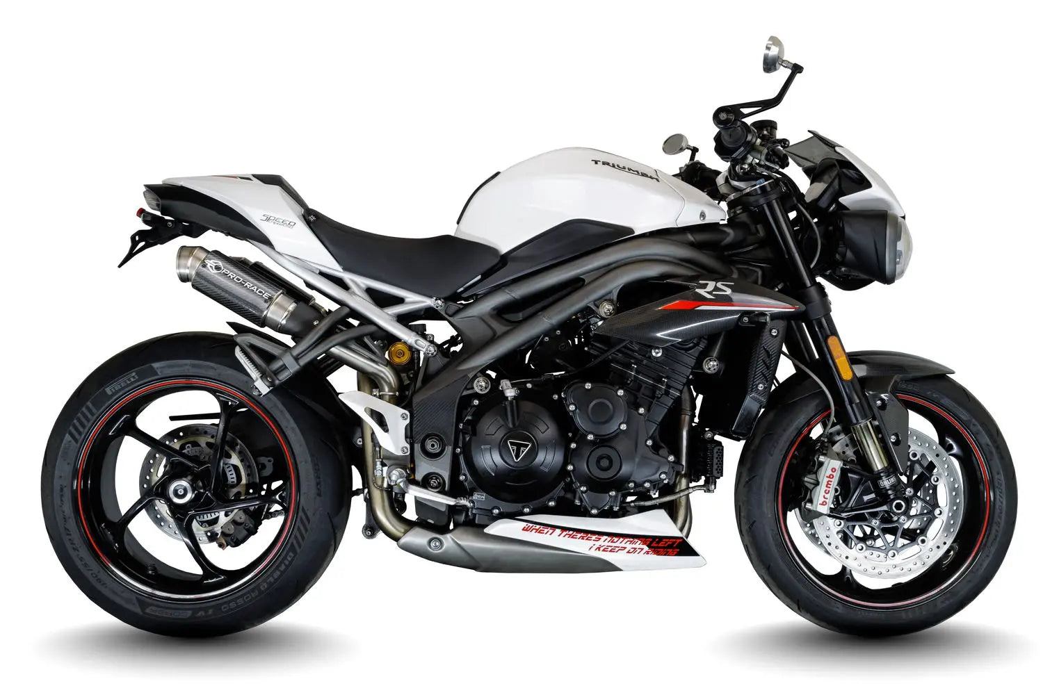Triumph Speed Triple 1050 S-RS 2016-2020 Titanium GP-R3 exhaust systems image 2