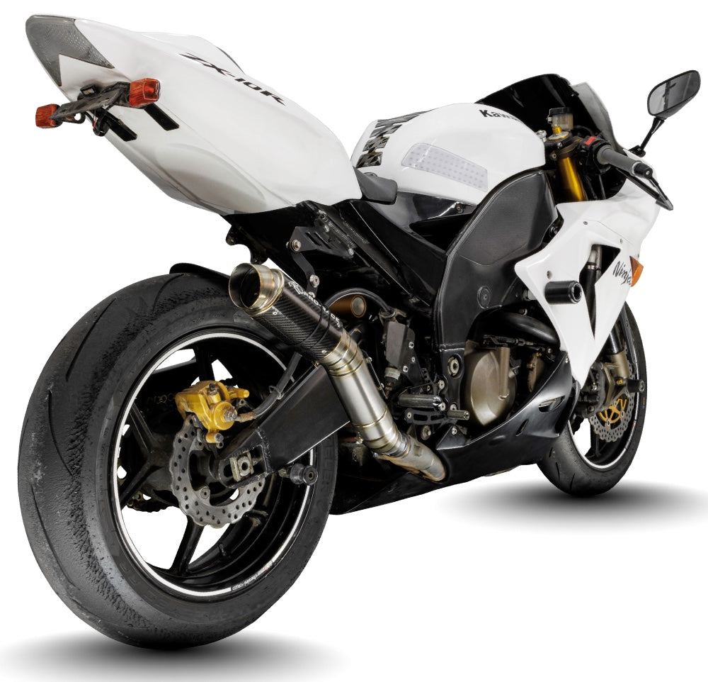 Kawasaki ZX-10R 2004-2005 GP-R3 slip-on exhaust image 0