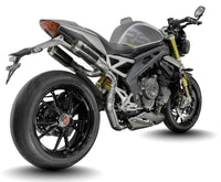 Triumph Speed Triple 1200 RS 2021-2024 GP-R2 Titanium under-seat exhaust image 0