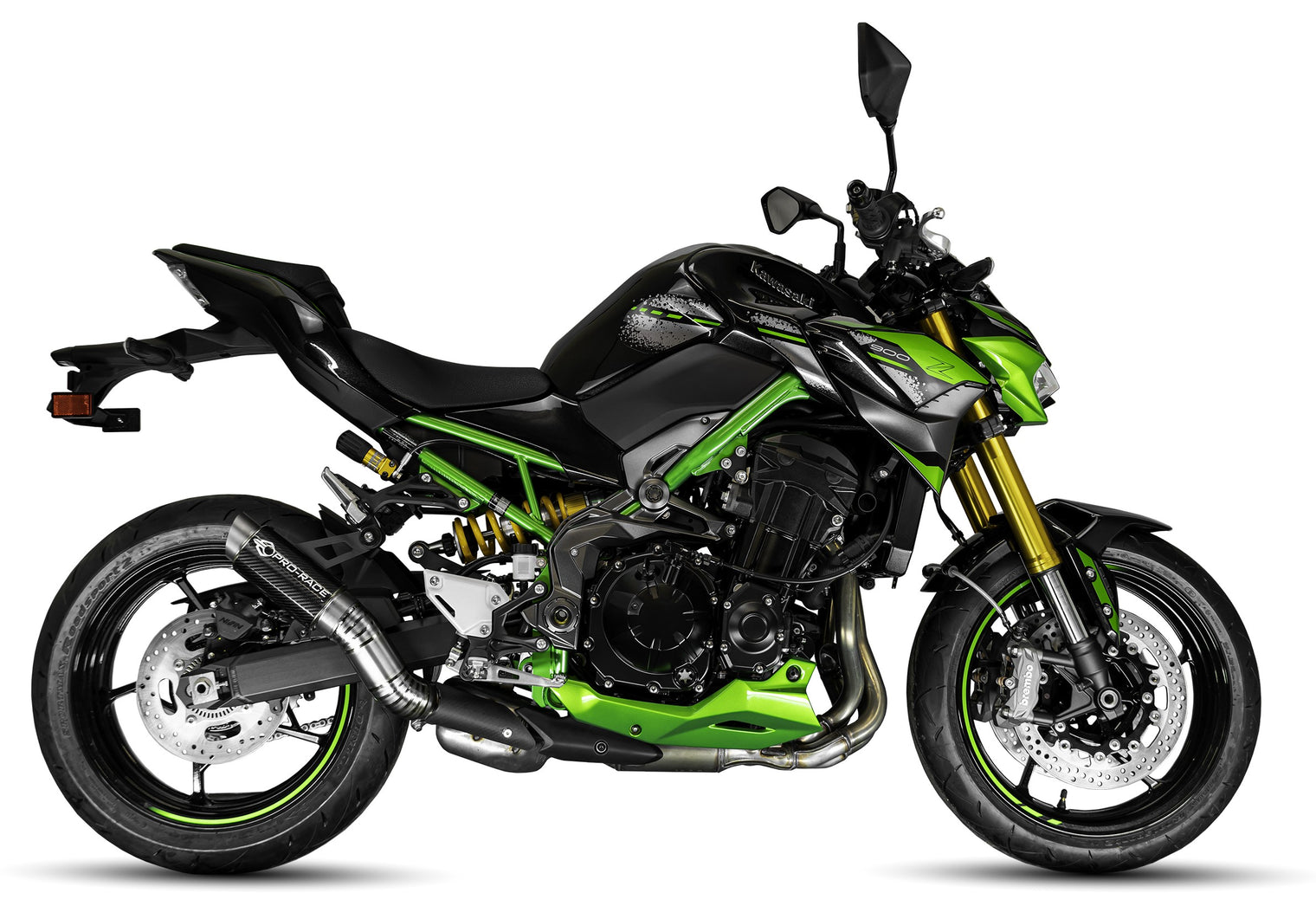 Kawasaki Z900 2017-2019 GP-R1 slip-on exhaust