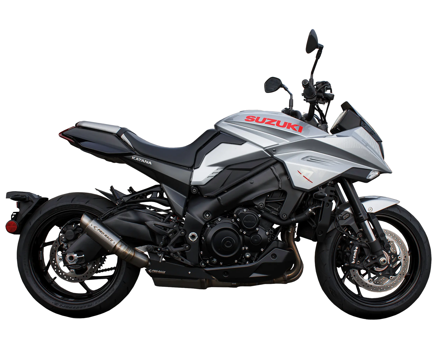 Suzuki Katana 2019-2024 GP-R1 Titanium exhaust Pro-Race exhaust systems